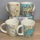 Danny Home Maps Mugs 4Pcs