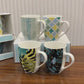 Danny Home Floral Printed Mug 4Pcs