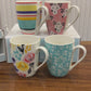 Danny Home Floral Printed Mug 4Pcs