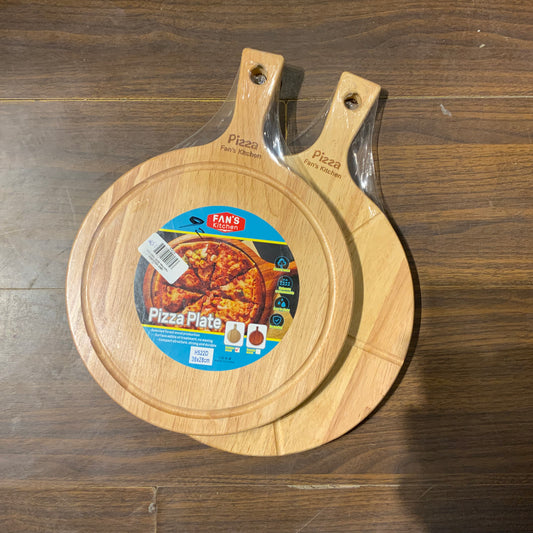 Wooden Pizza Plates